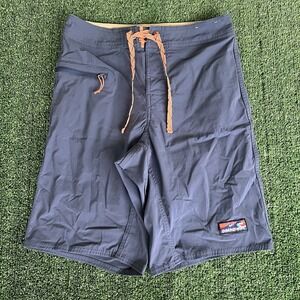Patagonia Midnight Blue Nylon Stretch Swim‎ Trunks 27x10"